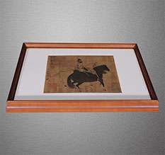 新邵书画装裱配框服务案例